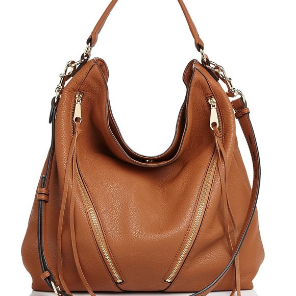 Rebecca Minkoff Moto Leather Hobo Bag⭐️EXCELLENT CONDITION - Picture 2 of 16